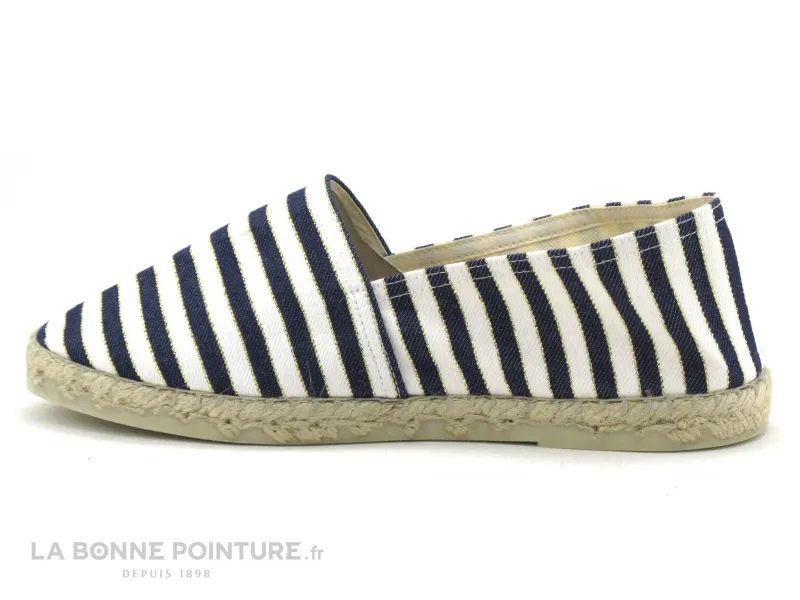 Achat chaussures La Maison de L'Espadrille Femme Chaussure en Toile, vente Maison Espadrille 324 Martina - Marine - Espadri