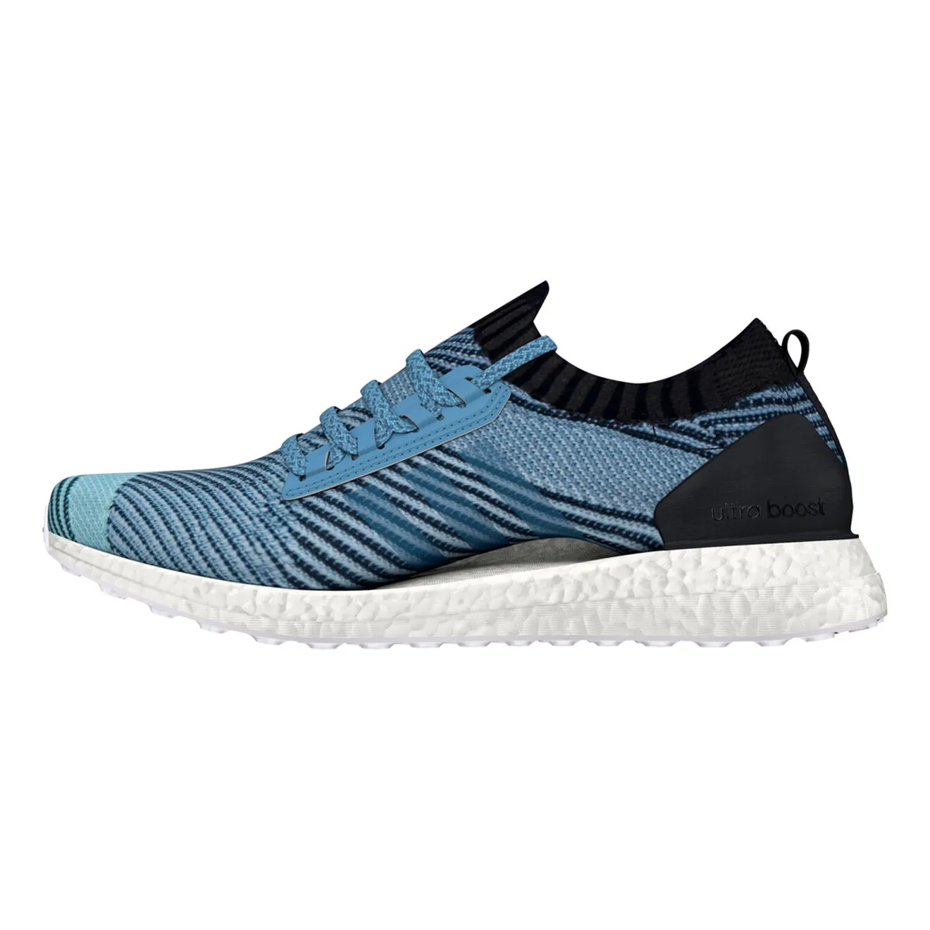 Baskets running Parley Ultra X bleu/noir