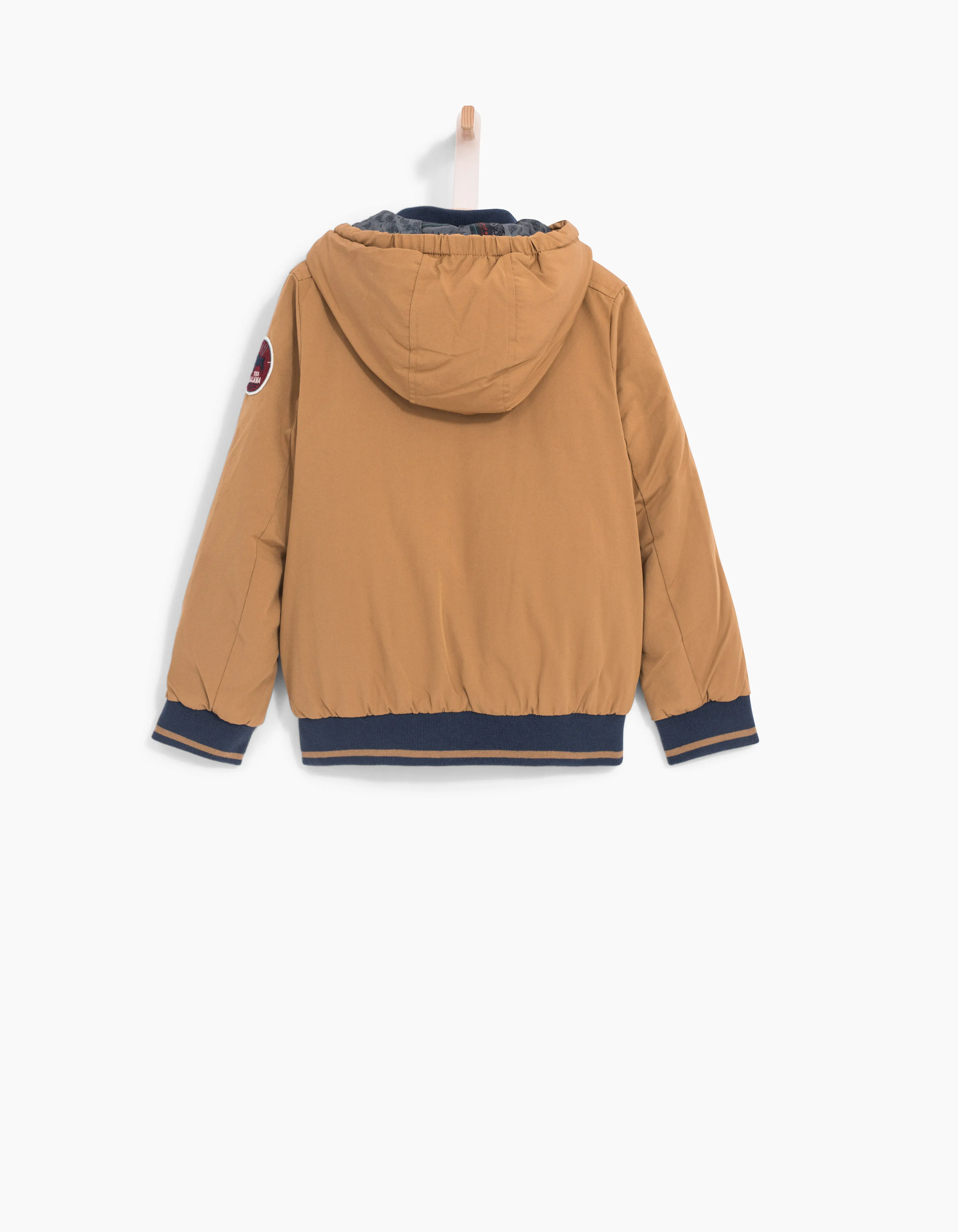 Blouson camel et doudoune sans manches garçon