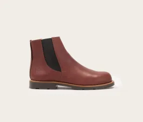 Boots Homme Bordeaux