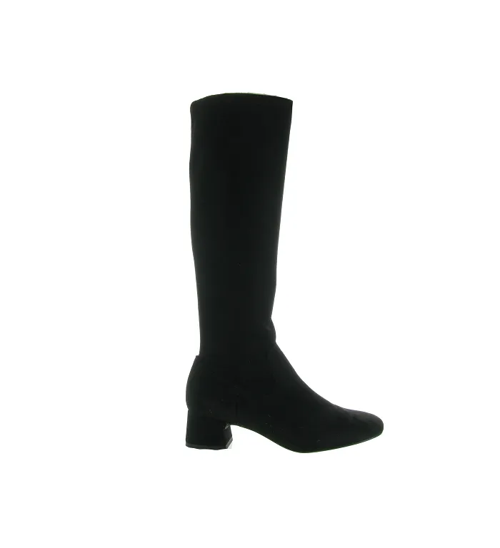 bottes - Cavalières - femme - Nubuck - Vert - Unisa