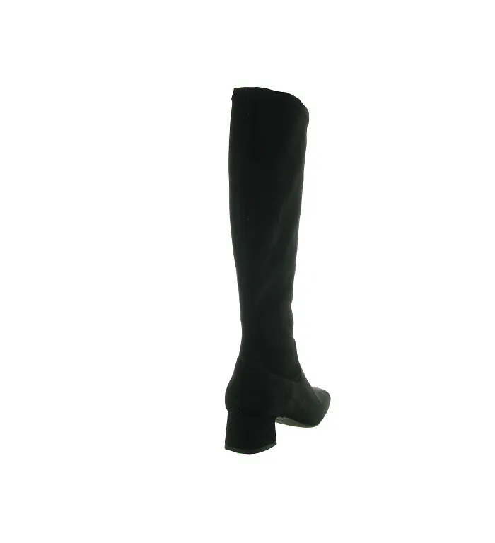 bottes - Cavalières - femme - Nubuck - Vert - Unisa