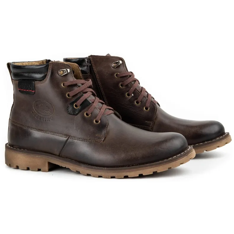 Mario Pala Bottes d'hiver 754 marron foncé brun