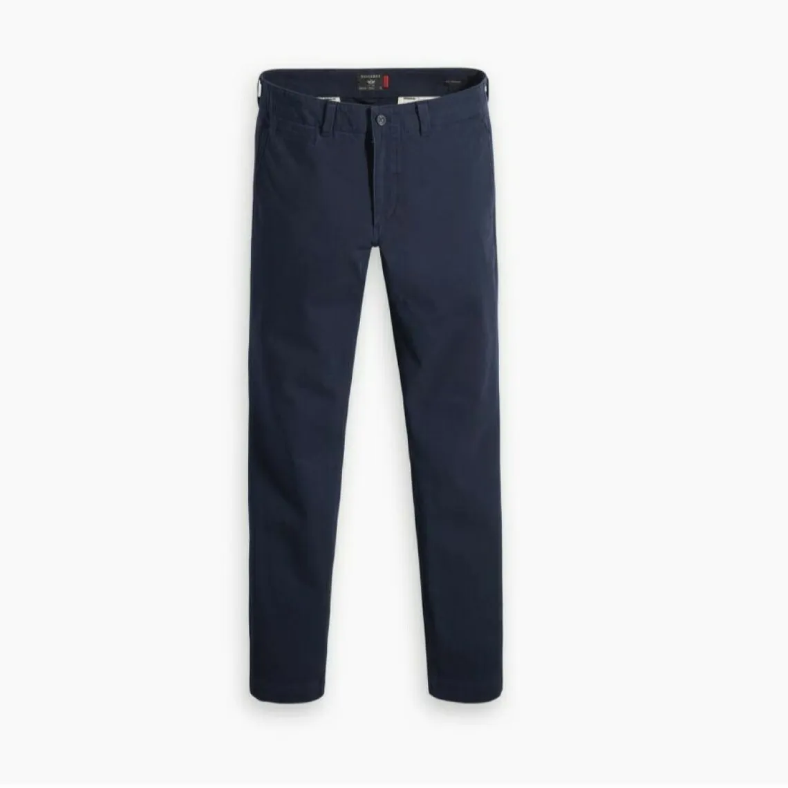 Pantalon chino skinny California bleu marine en coton | 3 Suisses