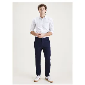 Pantalon chino skinny Original bleu marine en coton | 3 Suisses