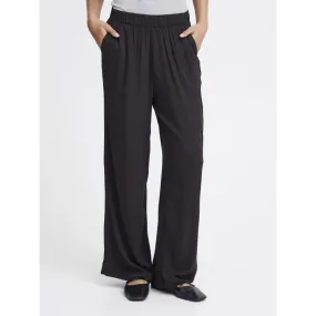 Pantalon fluide marrakech noir femme - Ichi | wimod