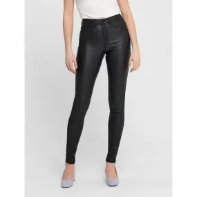 Pantalon - Skinny Fit noir en viscose | 3 Suisses