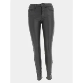 Pantalon skinny hush 30 enduit noir femme - Only | wimod