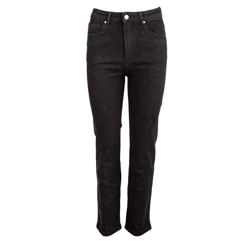 Pantalon skinny Stacy noir Femme LA PETITE ETOILE à prix dégriffé ! | 