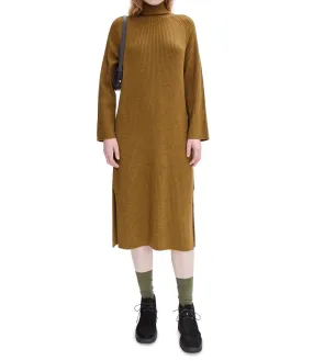 Robe Prisca Ocre chiné | A.P.C.