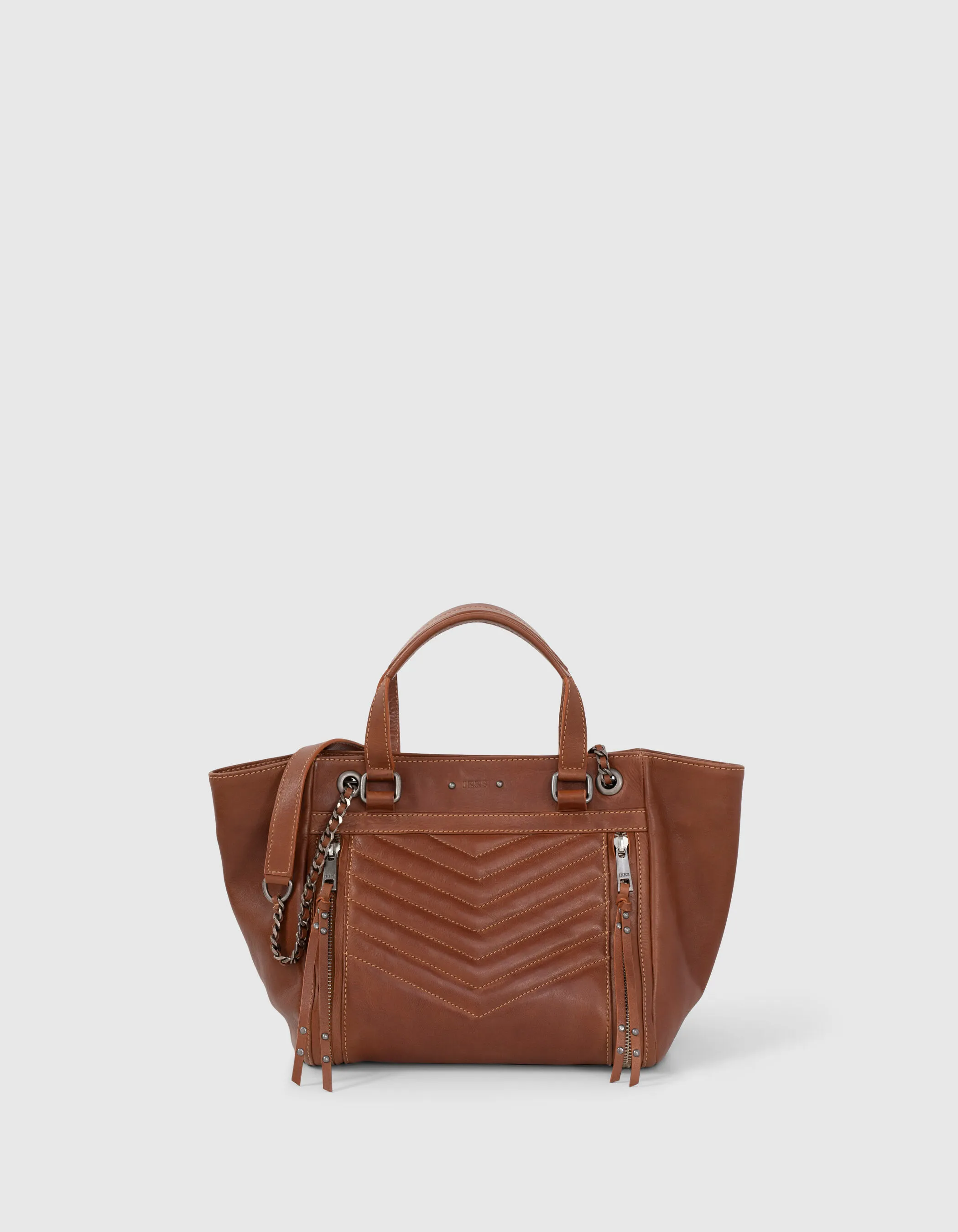 Sac cabas 1440 MEDIUM NOISETTE matelassé chevron femme