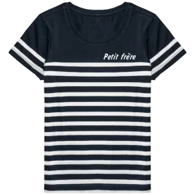 T-shirt Marin col rond Bio enfant - Petit frère