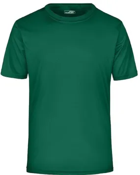 t-shirt respirant JN358 - vert - col rond - Homme 