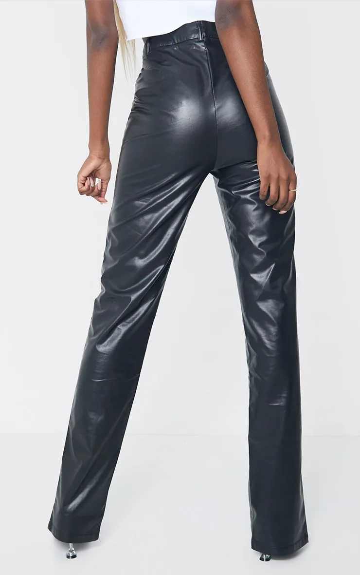 Tall Pantalon skinny  noir à détail coutures et ourlets fendus