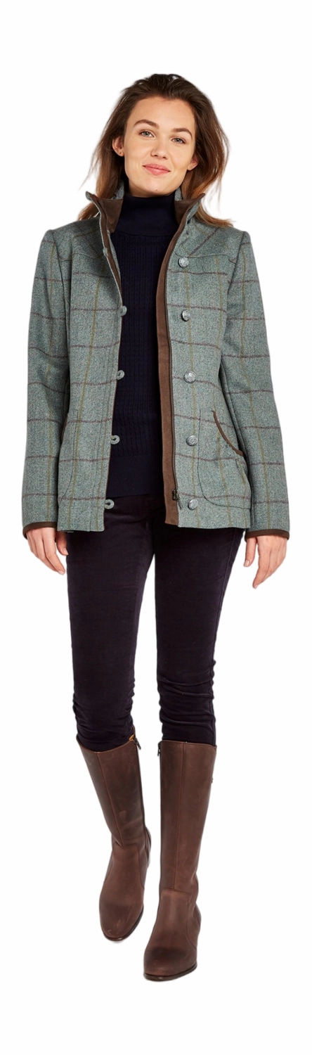 Veste en Tweed Dubarry Femme Bracken 86 Sorrel