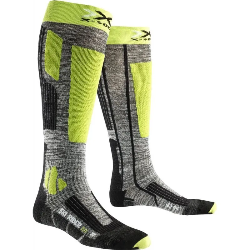 X-Socks Ski Rider 2.0 - Chaussettes ski homme | Hardloop